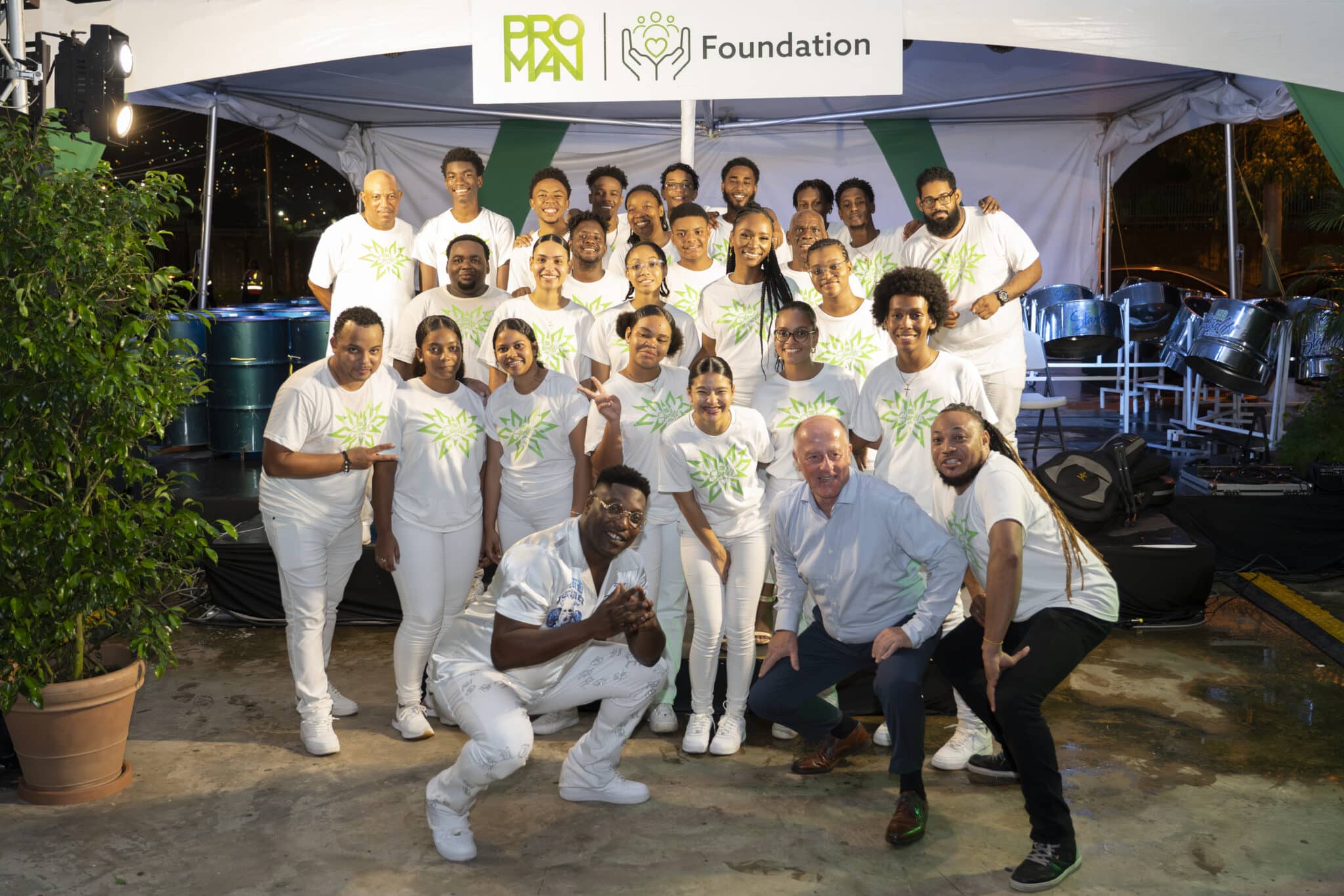 confident we’ll reach new heights.”
The evening concluded with a moving tribute by the Starlift Steel Orchestra, celebrating the unity, talent, and community spirit fostered through the Foundation’s local partnerships.